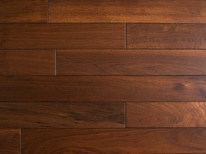 พื้นไม้วอลนัททำสีสำเร็จ