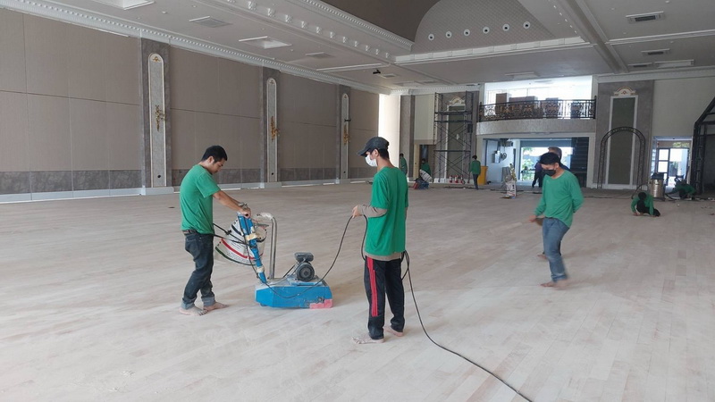 พื้นไม้ปาร์เก้เมเปิ้ล