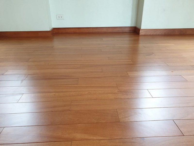 ไม้มะค่าทำสีสำเร็จ